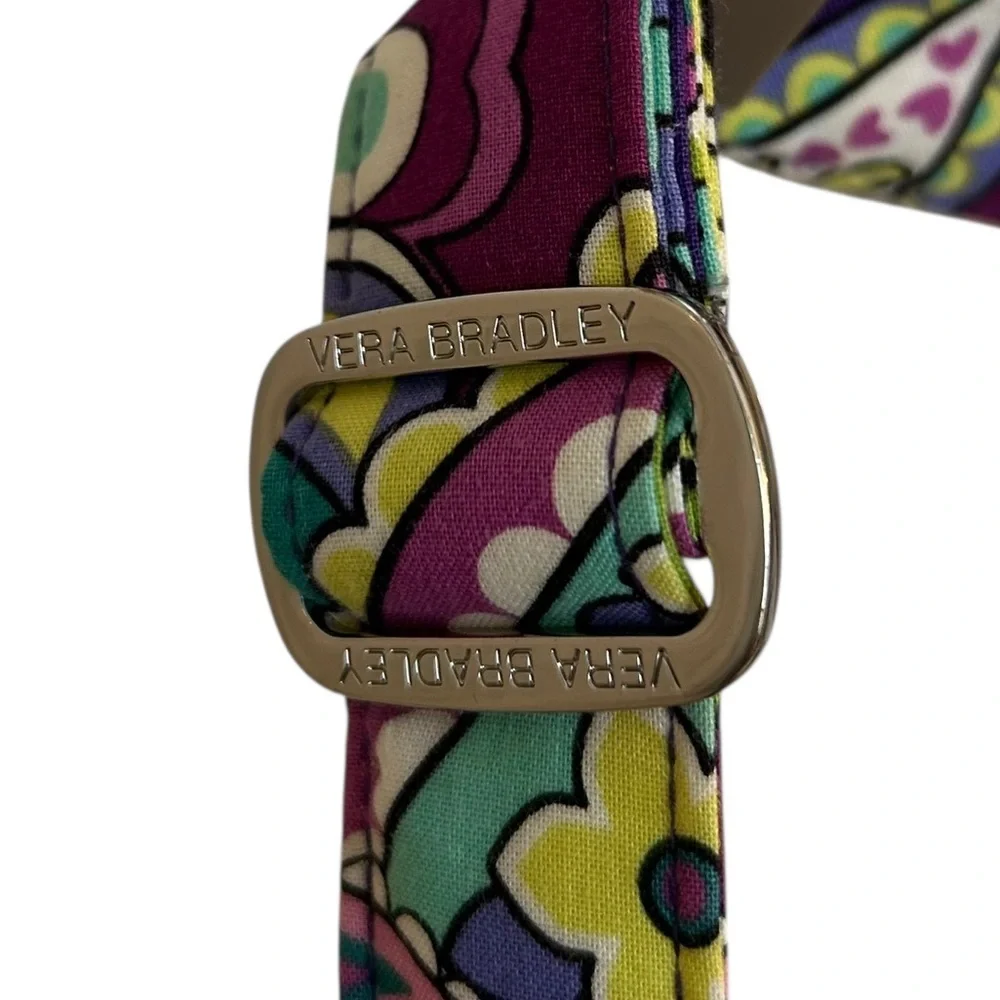 Vera Bradley Quilted Hipster Crossbody Paisley Purse/Bag - Picture 8 of 10